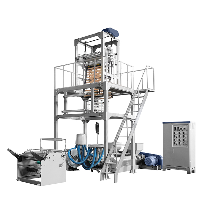 ABA Series High Speed Three Layer Co-extrusion HDPE Film Blowing Machine