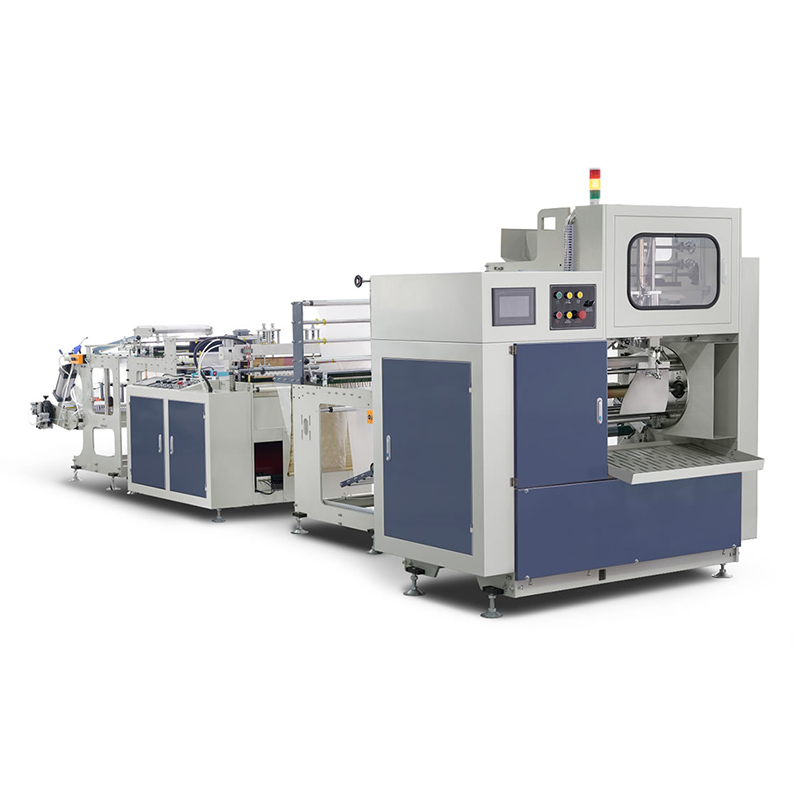 SNW 450×2 Automatic winder High Speed Roll Bag Making Machine ( roll bag with core)